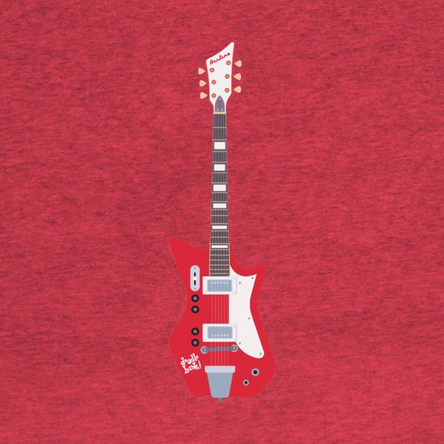 Guitar red by IJUL GONDRONGS